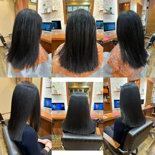 ロング 山口 博司のヘアスタイル