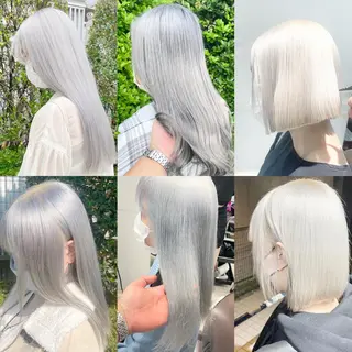 ミディアム カラー 柔らかカラー/ 縮毛矯正YUTO🧋のヘアスタイル