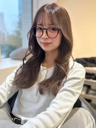 ロング 札幌美容室♡西塔 瑠音🎀のヘアスタイル