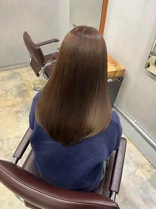 セミロング かわにし ひなた🐰のヘアスタイル