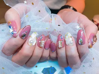 ネイル 長さだし専門店 M2 rikaのネイルデザイン