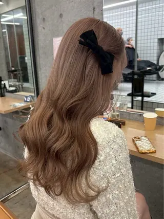 ロング カラー 🇨🇳ハイトーン ワンホン🇰🇷ななのヘアスタイル