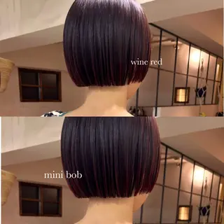 ミディアム カラー ⌇🌹透明感カラー 🌹ᴍᴇɢᴜᴍɪ ⌇のヘアスタイル