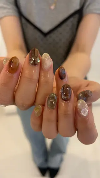 ネイル mira☼ 𐦍 ☼ nailのネイルデザイン