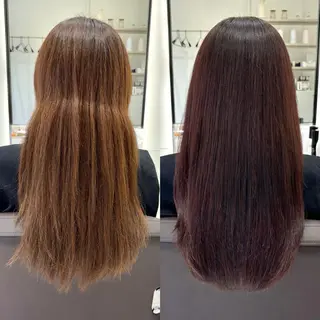 ロング EIGHT plum TOKIOリミテッドのヘアスタイル