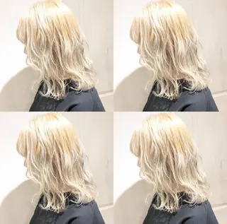 セミロング カラー レイヤー×艶髪特化 マネージャー安藤光司のヘアスタイル
