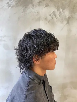 メンズ メンズパーマ/ レイヤー/そーまのヘアスタイル