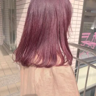 ミディアム カラー パーマ ヘアアレンジ メンズ ネイル マツエク・マツパ 天神レイヤーカット No.1💖マユカのヘアスタイル