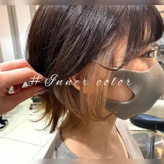 ミディアム カラー 似合う髪型見つけます AYAKAのヘアスタイル