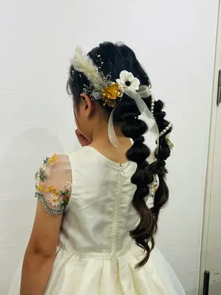 ヘアアレンジ YUMEYAKATA 五条店のヘアスタイル