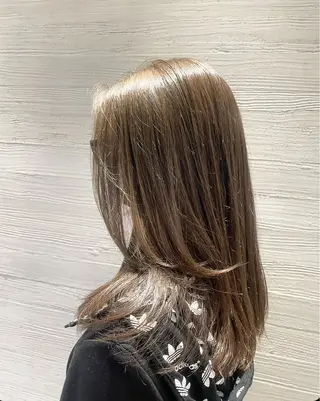 ミディアム 🤍tomoka 🤍のヘアスタイル