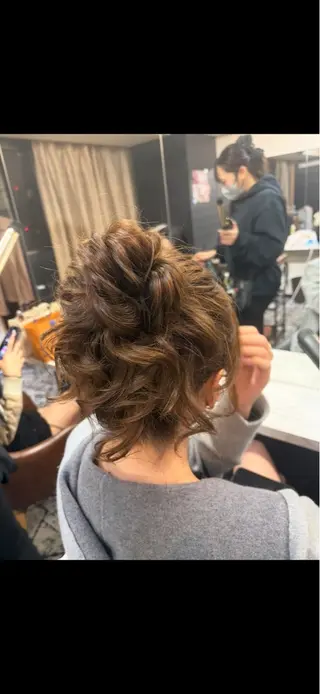 ロング とっぴ クオーレのヘアスタイル