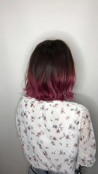 ショート カラー NINE+/代表 ブリーチ特化型サロンのヘアスタイル