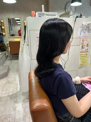セミロング Ukezono Kodaiのヘアスタイル