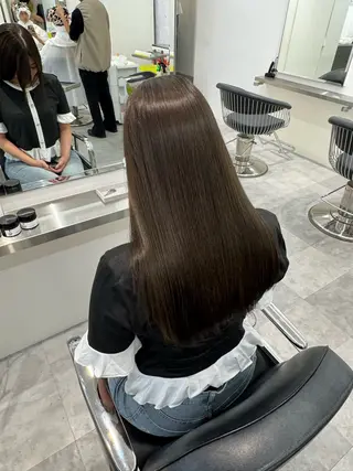 ロング カラー Parve  Mix 🫧梶川虹のヘアスタイル