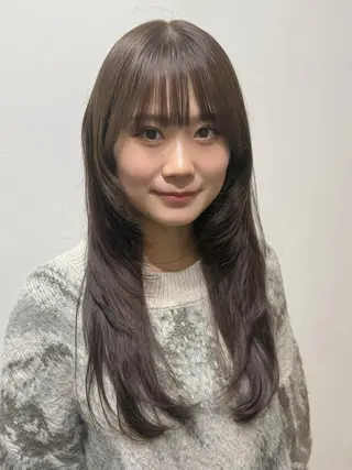 ロング カラー 初めてでも安心🌟 newi町田✂のヘアスタイル