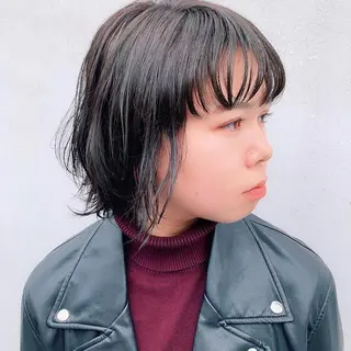 ショート カラー 中川 竜誠のヘアスタイル
