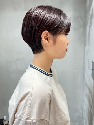 ショート カラー 華 /ショート/ボブのヘアスタイル