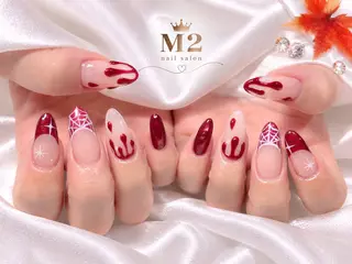ネイル 長さだし専門店 M2　rikaのネイルデザイン