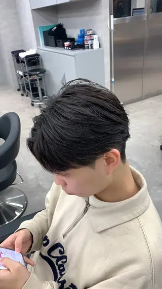 カラー パーマ メンズ 福井祥太／海外風 /プードルパーマのヘアスタイル