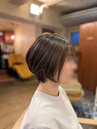 ショート 柘植 雅大のヘアスタイル