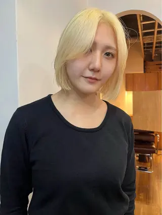 ショート カラー 🤍ボブ/顔周り カット/🤍honoのヘアスタイル