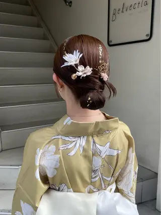 ヘアアレンジ 福嶋 野愛のヘアスタイル