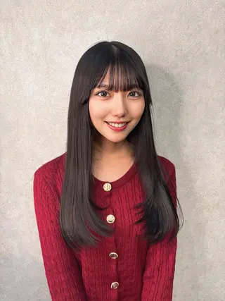 セミロング 高橋駿太/髪質改善/ 表参道/カットモデルのヘアスタイル
