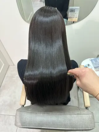 ロング newi広島/ 尼子修也のヘアスタイル