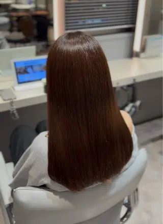 ロング 上野 日菜莉のヘアスタイル
