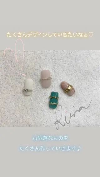 ネイル 手塚 里奈のネイルデザイン