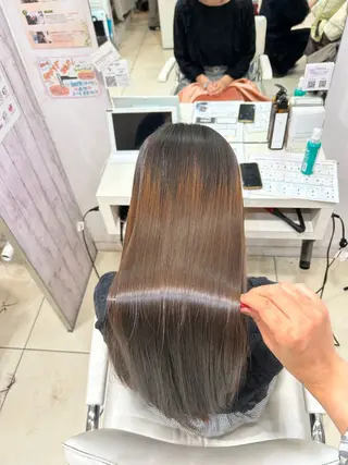 ロング 【髪質改善カラー】 瀧田嵐士🇰🇷のヘアスタイル