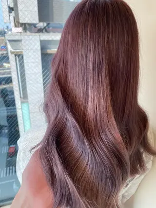 カラー 顔まわりの神様✨ 透明感カラー藤嶋秀幸のヘアスタイル