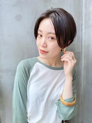 ショート 七尾 彰観のヘアスタイル