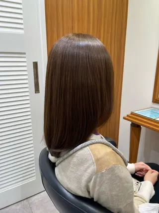 ミディアム カラー ✂︎髪質改善・ Yuitoのヘアスタイル