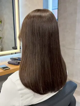 セミロング ❤️満足仕上げ❤️ 👑札幌美容室👑のヘアスタイル