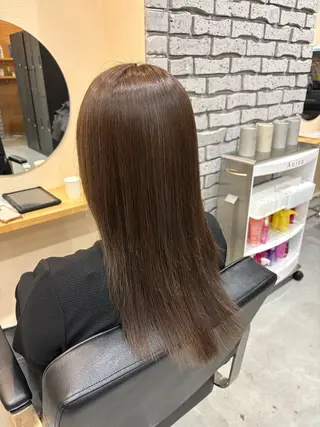 ロング カラー 🩰透明感カラー/ ストレート🩰のヘアスタイル