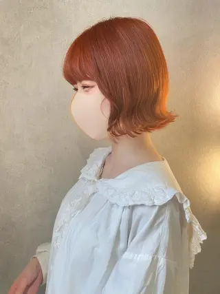 ショート カラー coco♡ 韓国hairのヘアスタイル