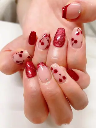 ネイル OCEAN nail パラジェル　取扱い店のネイルデザイン