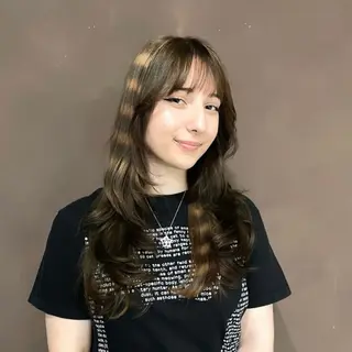 ロング カラー 透明感カラー/外苑前 /MIRAI🇰🇷のヘアスタイル