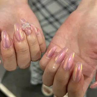 ネイル パラあり！フィルイン 美フォルムのネイルデザイン