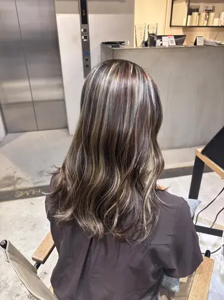 ロング FILMS Rinoのヘアスタイル