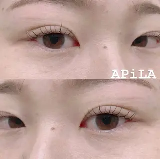 マツエク・マツパ APiLA HASHIMOTOのマツエク・マツパデザイン