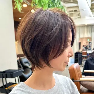 ショート お悩み解決ショート/ 似合わせカット/といのヘアスタイル