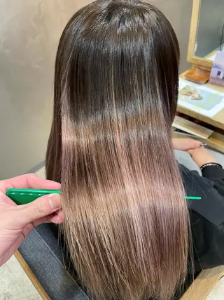 セミロング 【お悩み解決のプロ】 ハヤシタクミのヘアスタイル