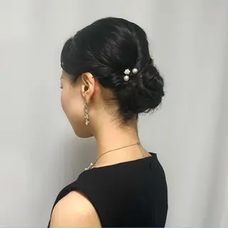 ヘアアレンジ 川崎ヘアメイク🪞 CHATEAUのヘアスタイル