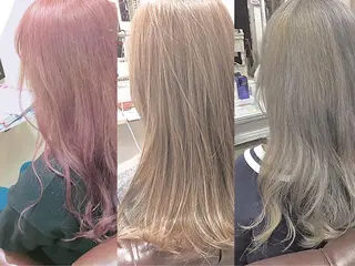 ロング ハイトーンカラー♡ yuのヘアスタイル