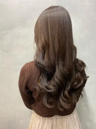 ミディアム カラー ヘアアレンジ FAAM Tsuneのヘアスタイル