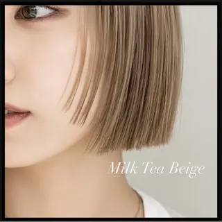 カラー 透明感ダブルカラー/ 似合わせボブ👑涼介のヘアスタイル