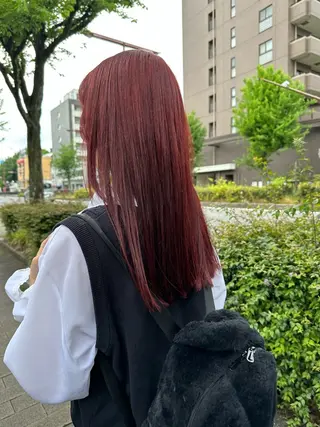 ロング 田口 樹理のヘアスタイル